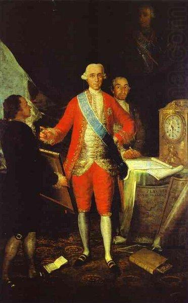Francisco de Goya 1st Count of Floridablanca china oil painting image